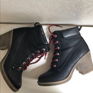 Women’s Dirty Laundry Combat heeled boots